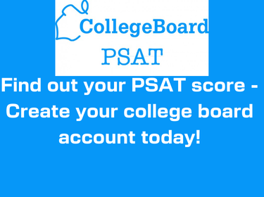  College board account creation information